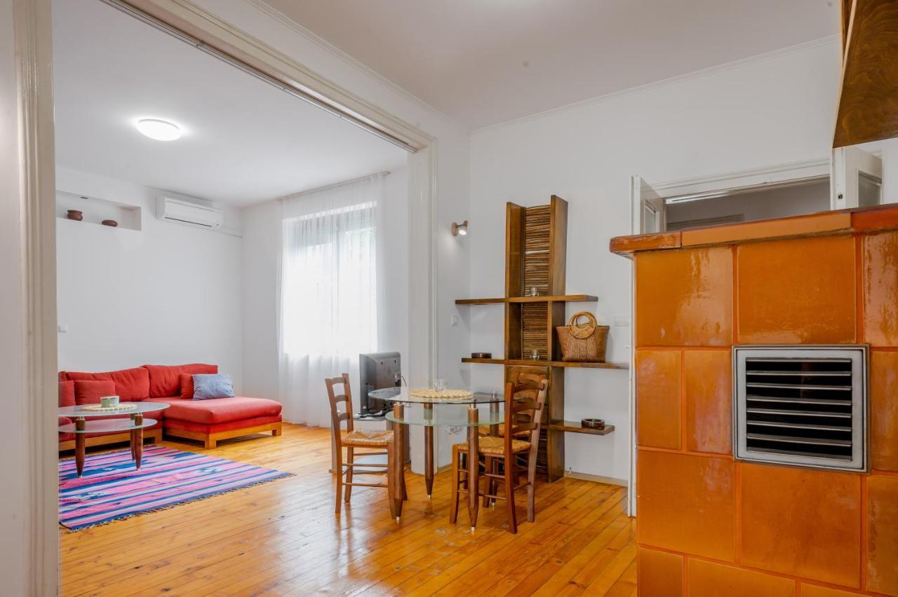 Ferienwohnung Sofia'S Vintage Gem: Spacious 2Bd Flat On Solunska Exterior foto