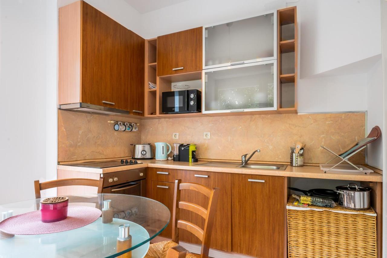 Ferienwohnung Sofia'S Vintage Gem: Spacious 2Bd Flat On Solunska Exterior foto